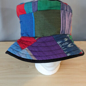 El Paso Saddleblanket Bucket Colorful Patchwork Hat